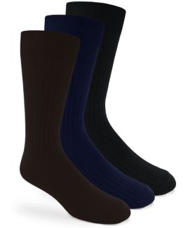 Jefferies Socks Wholesale Mens Cotton Lined Nylon Crew Socks 1 Pair