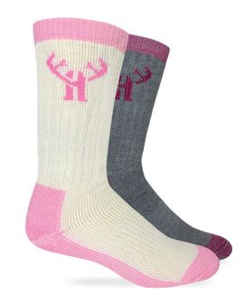 Huntworth Heavyweight Wool Blend Boot Sock 2 PK
