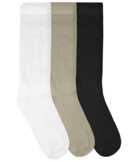 Jefferies Socks Womens and Mens Non-Binding Mid Calf Socks 2 Pair Pack
