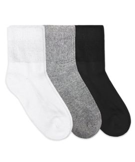 Jefferies Socks Womens and Mens Non-Binding Quarter Socks 2 Pair Pack