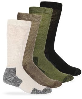 Carolina Ultimate Wholesale Mens Non-Binding Merino Wool Boot Crew Socks 1 Pair