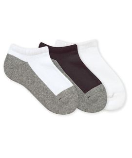 School Uniform Seamless Sport Low Cut Half Cushion Socks 3 PK