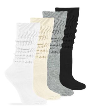 Jefferies Socks Slouch Scrunch Cotton Wholesale Socks 1 Pair