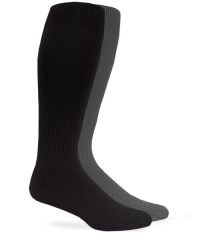 Jefferies Socks Wholesale Mens Nylon Rib Over the Calf Dress Socks 1 Pair