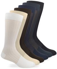 Jefferies Socks Wholesale Mens Sheer Over the Calf Dress Socks 1 Pair