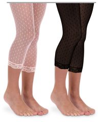 Dots & Frills Capri Tight