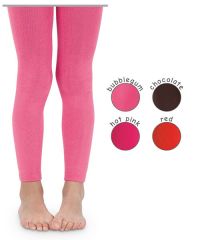 Jefferies Socks Wholesale Girls Microfiber Nylon Solid Color Footless Tights 1 Pair