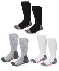 Wrangler Riggs Wholesale Workwear Mens Over the Calf Boot Socks 2 Pair Pack