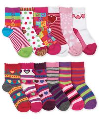 Jefferies Socks Wholesale Girl's Pattern Sock Assortment