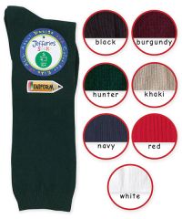 Jefferies Socks Wholesale Girls School Uniform Cotton Knee High Socks 1 Pair