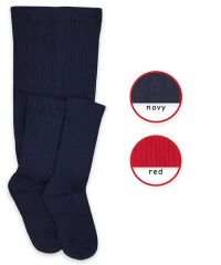 Jefferies Socks Wholesale Girls School Uniform Classic Rib Tights