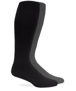 Jefferies Socks Nylon Rib Over the Calf Dress Socks 1 Pair