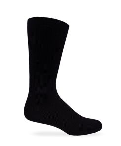 Jefferies Socks Nylon Rib Mid Calf Dress Socks 1 Pair