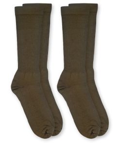 Jefferies Socks Smooth Toe Mild Support Compression Combat Boot Socks 2 Pair Pack