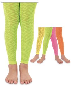 Jefferies Socks Neon Footless Tights 1 Pair