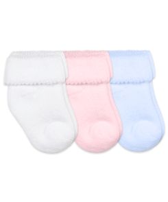 Jefferies Socks Terry Turn Cuff Bootie Socks 2 Pair Pack