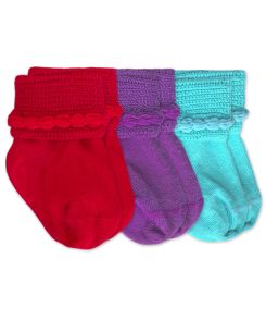 Jefferies Socks Bubble Bootie Turn Cuff Socks 2 Pair Pack