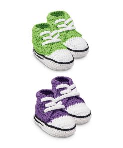 Jefferies Socks Sneaker Crochet Bootie 1 Pair