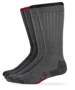 Wrangler Merino Wool Ultra-Dri Boot Crew Socks 2 Pair Pack