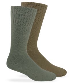 Jefferies Socks Military Uniform Crew Boot Socks 3 Pair Pack