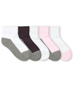 Jefferies Socks Smooth Toe Sport Quarter Socks 6 Pair Pack