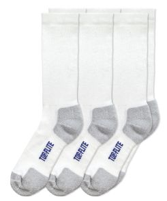 Top Flite Smooth Toe Coolmax Crew Sport Socks 3 Pair Pack