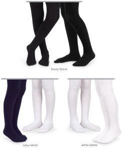 Jefferies Socks School Uniform Microfiber Tights 2 Pair Pack