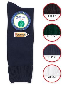Jefferies Socks School Uniform Nylon Knee High Socks 1 Pair